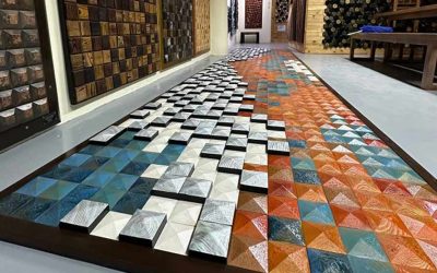 Introducing the Corallo and Aurora Collections by Four Legged Tiles