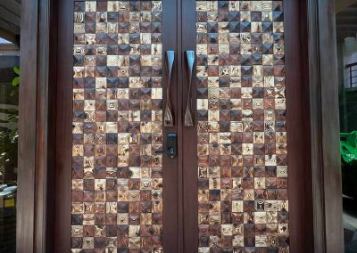 Accented Wooden tiles