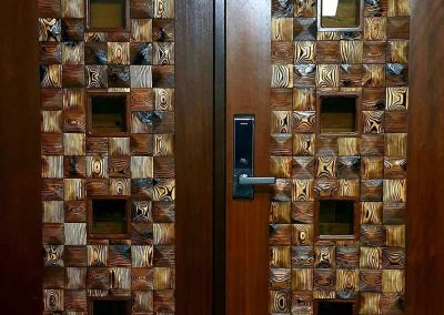 Accented Wooden tiles